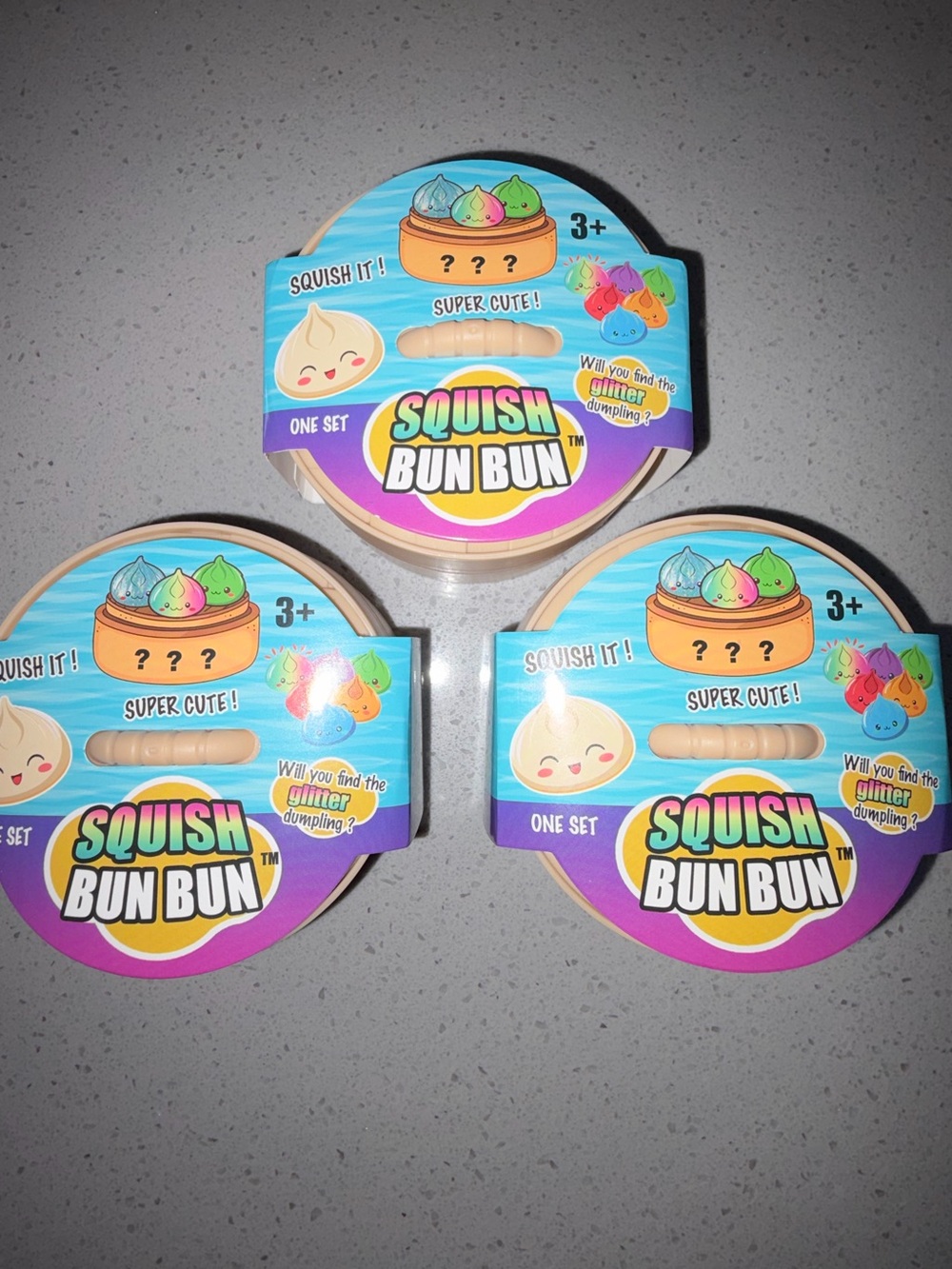 Squishy Dumpling Viral Large- Lot of 3!